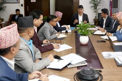 बजेट कार्यान्वयनसम्बन्धी मन्त्रालयगत छलफल सुरु